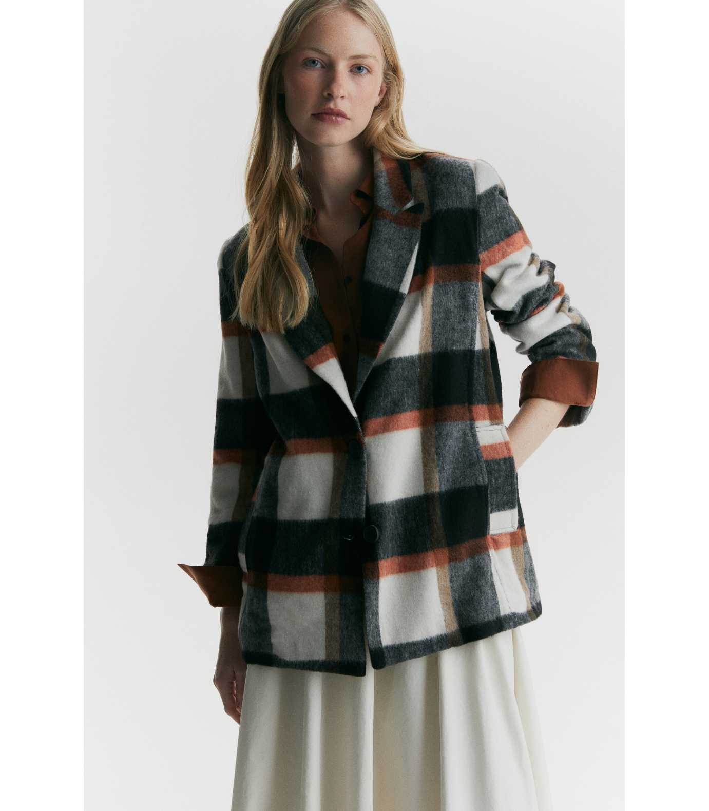 Plaid Serbal Coat - TCN BCN | Designed for winter