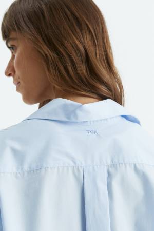 Blue Sabrina shirt