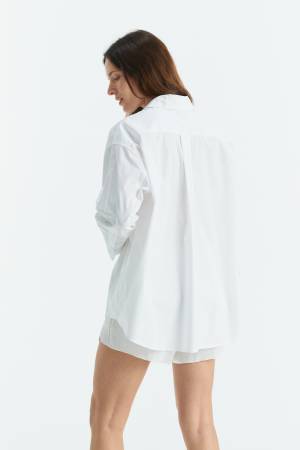White Sabrina shirt
