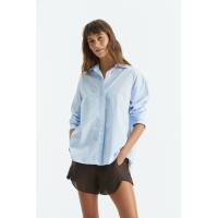 Blue Sabrina shirt