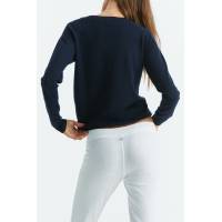 Pullover Merino Azul