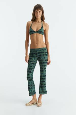 Bikini Luz | Top triángulo y braguita de lazo – TCN BCN