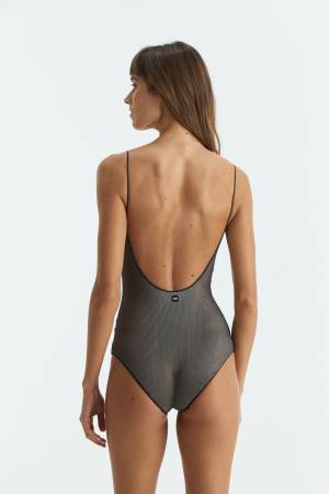 Canalé Lurex Compact Maillot
