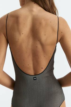 Maillot Compact Canalé Lurex - TCN BCN