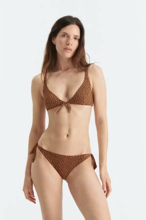 Long Polka-Dot Bikini