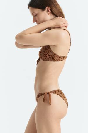 Long Polka-Dot Bikini