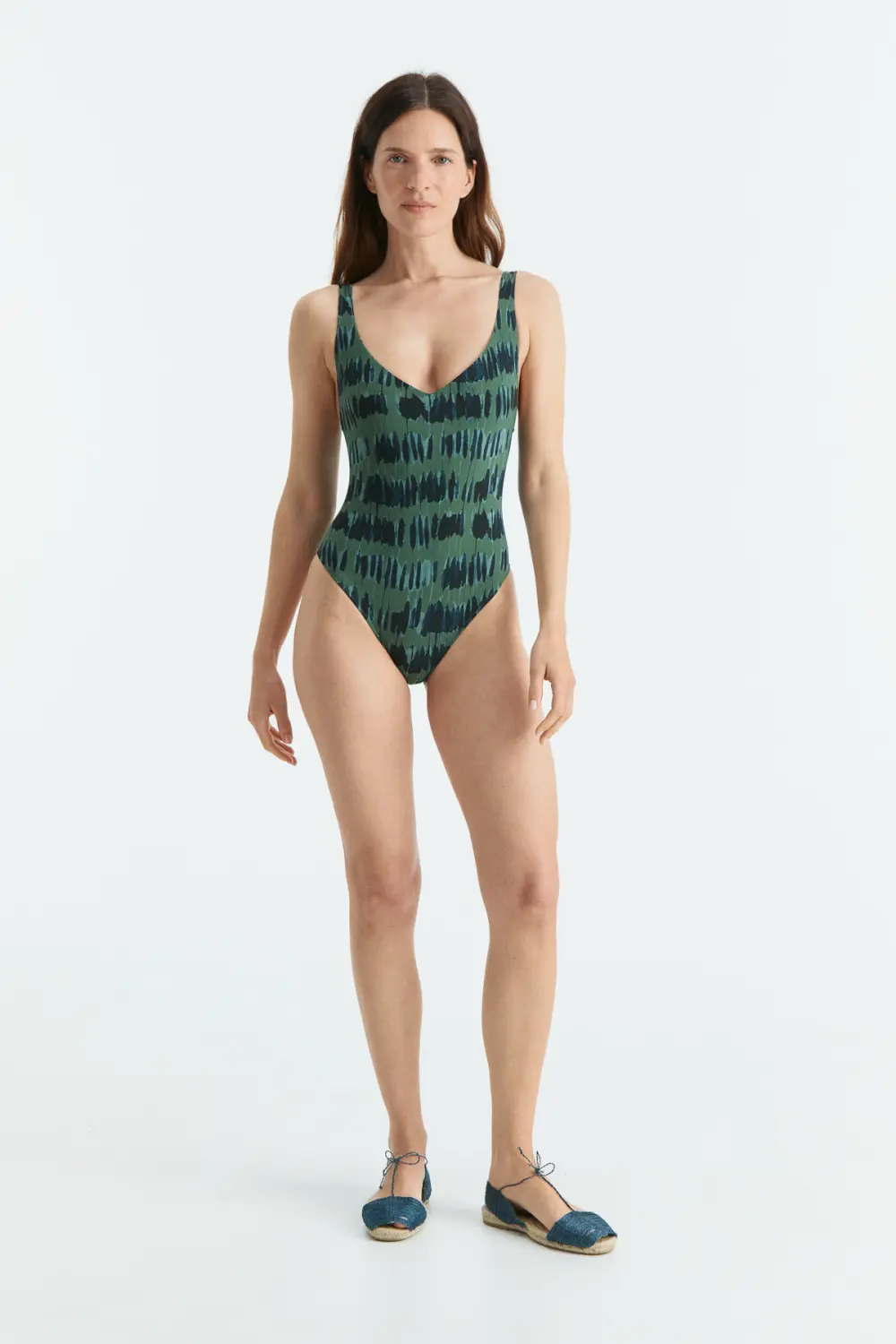 Bikini Luz | Top triángulo y braguita de lazo – TCN BCN
