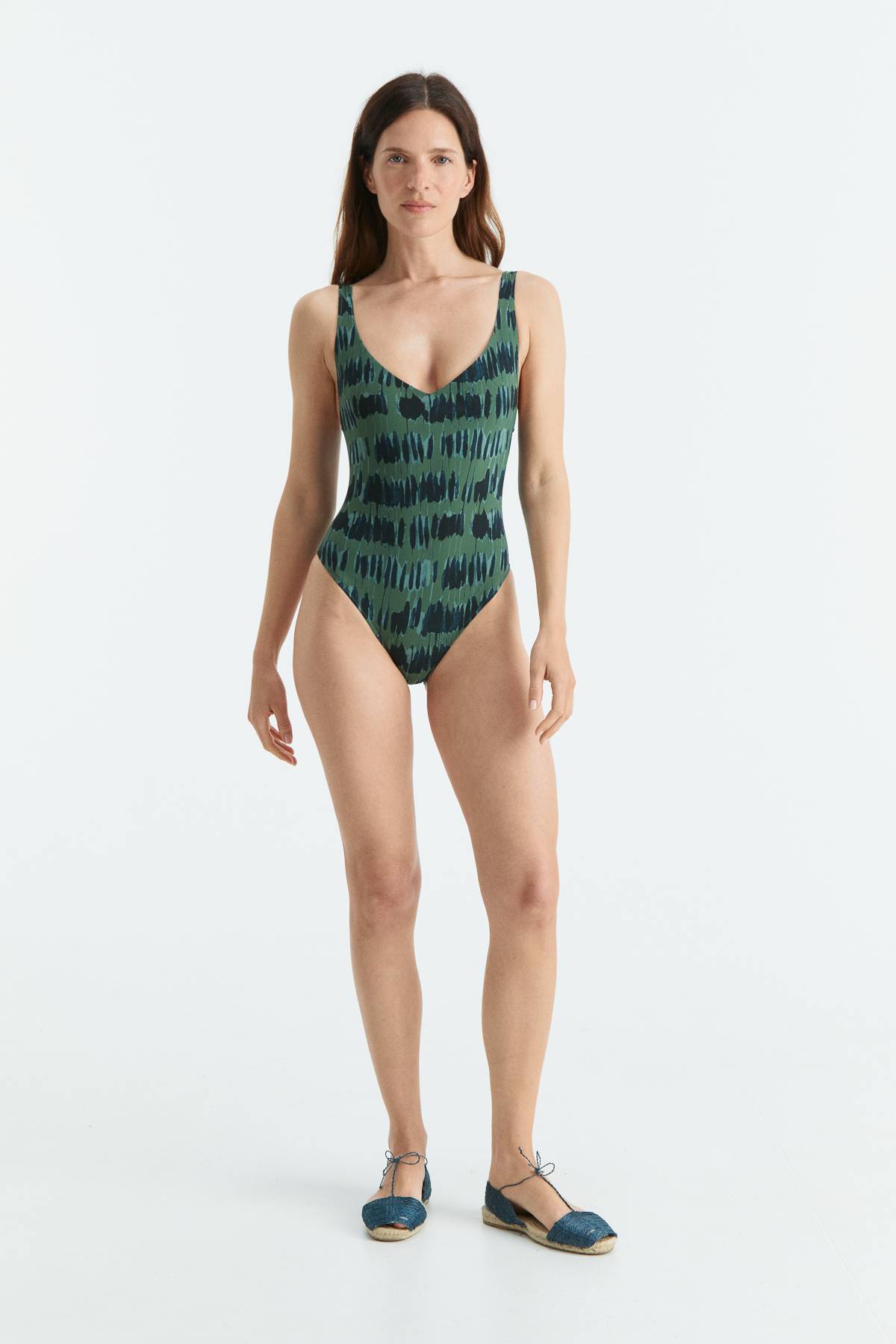 Bikini Luz | Top triángulo y braguita de lazo – TCN BCN