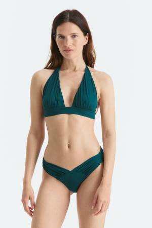 Bikini Luz | Top triángulo y braguita de lazo – TCN BCN
