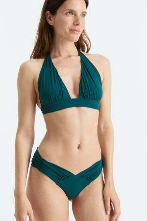Bikini Luz | Top triángulo y braguita de lazo – TCN BCN