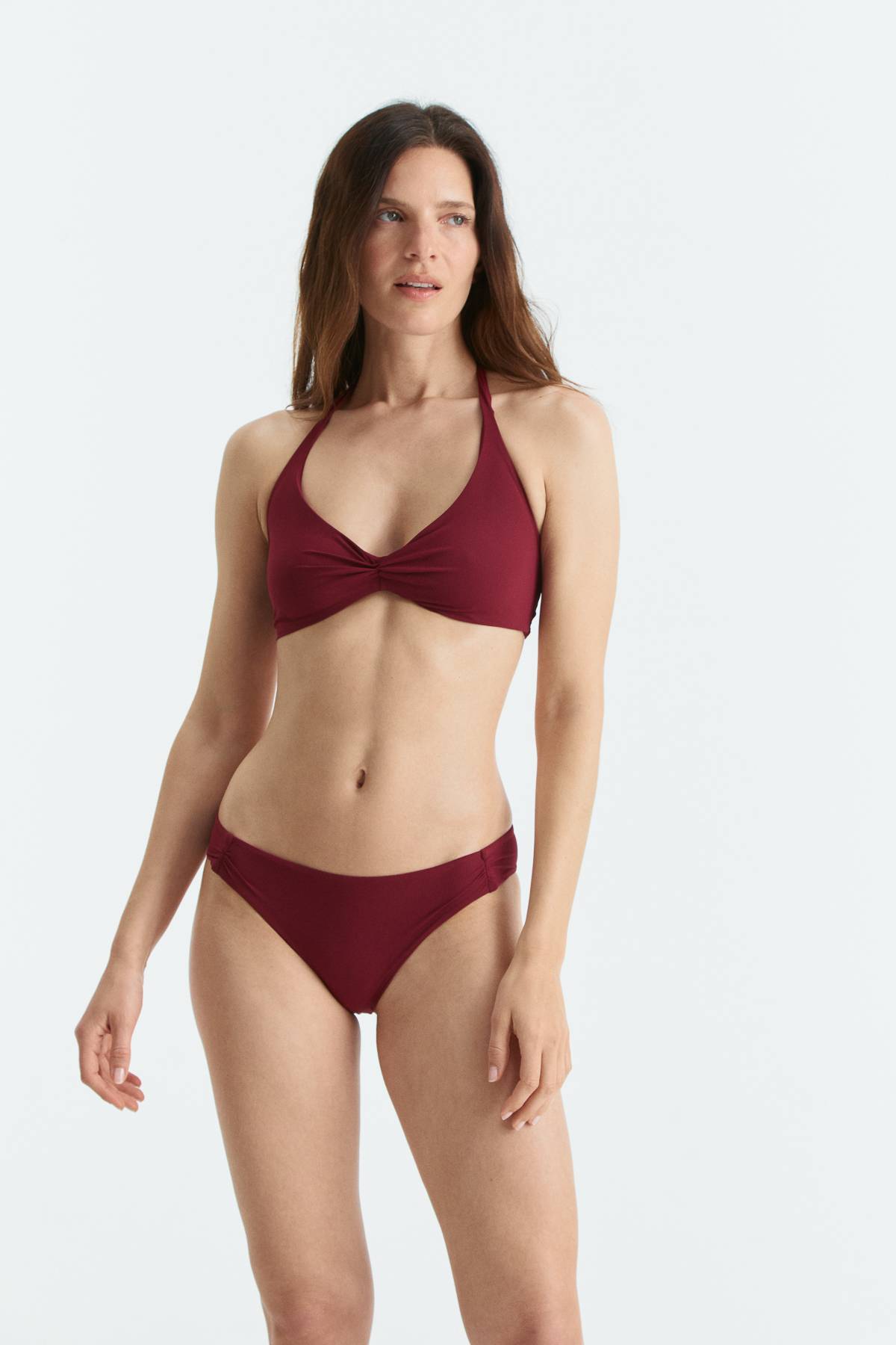 Bikini Luz | Top triángulo y braguita de lazo – TCN BCN