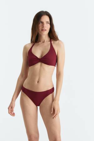 Bikini Luz | Top triángulo y braguita de lazo – TCN BCN