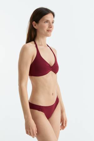 Bikini Luz | Top triángulo y braguita de lazo – TCN BCN