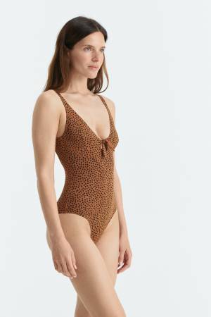 Bikini Luz | Top triángulo y braguita de lazo – TCN BCN