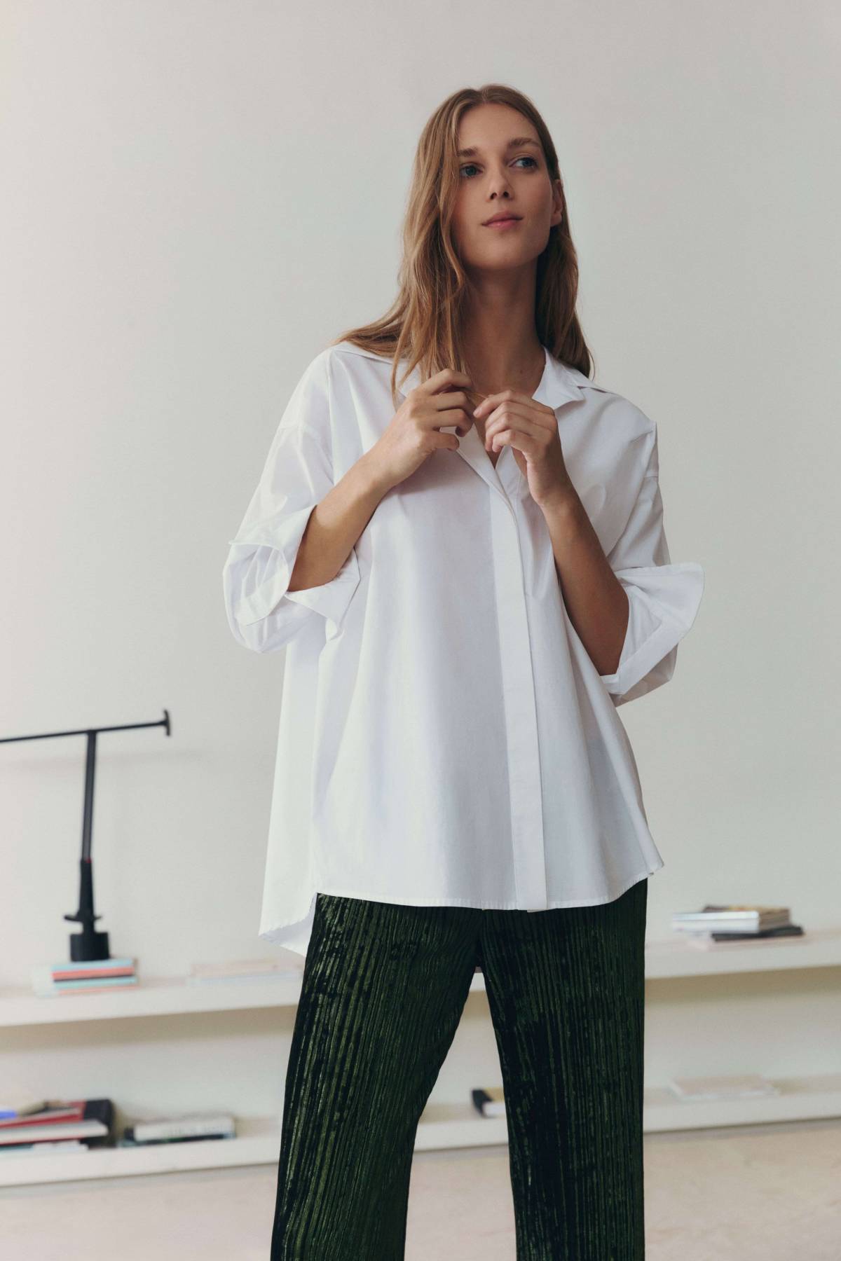 Camisa SABRINA Blanca | TCN BCN
