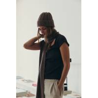 Grey Melange Wool Beanie