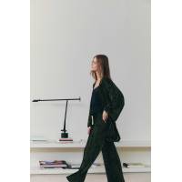 Green Velvet Trousers