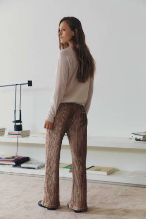 Pink Velvet Trousers