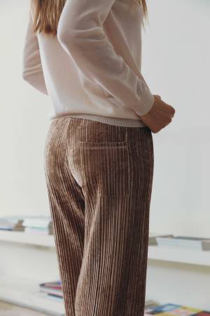 Pink Velvet Trousers