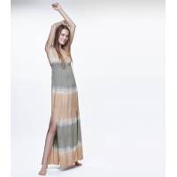 TCN Viscosa Bicolor V17 Long Dress 