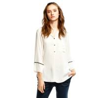 Crepe Marroquine Shirt TCN