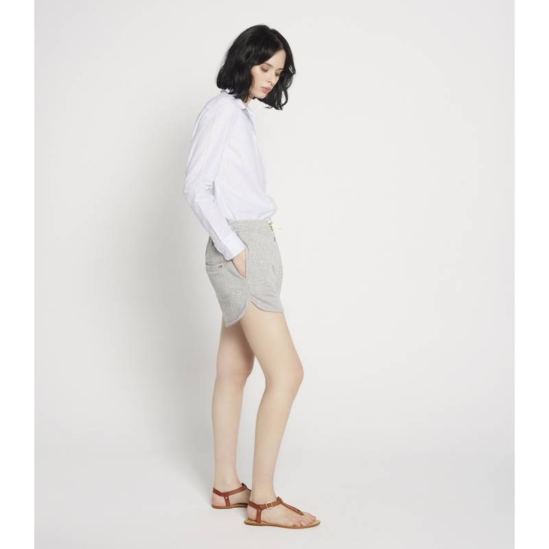 Short Felpa Lurex