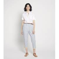 Red Striped Belted Trousers TCN