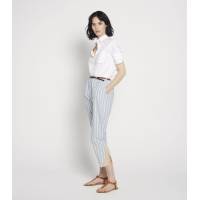 Red Striped Belted Trousers TCN