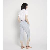 Red Striped Belted Trousers TCN