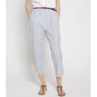 Red Striped Belted Trousers TCN