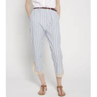 Red Striped Belted Trousers TCN