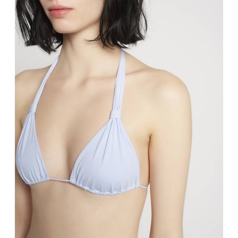 Basic sliding halter bra