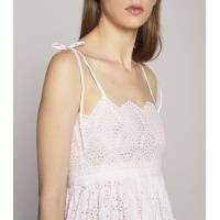 Embroidered Strap Dress TCN