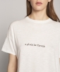 Slub Knit Printed T-shirt TCN