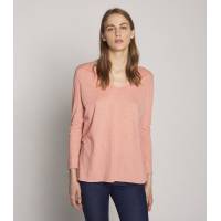 Slub Knit Long Sleeved T-shirt TCN