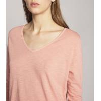 Slub Knit Long Sleeved T-shirt TCN