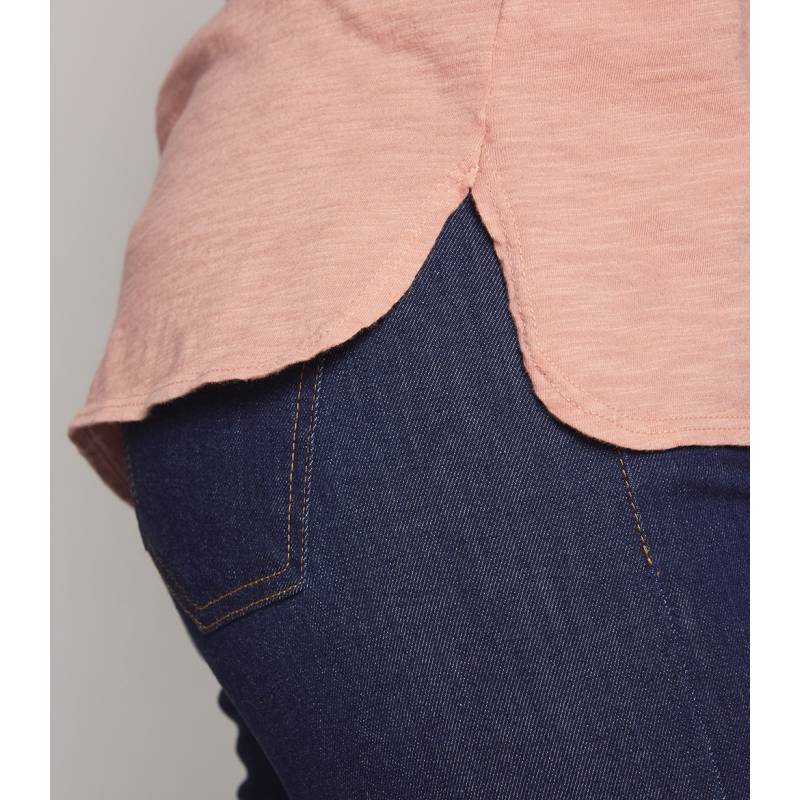Slub Knit Long Sleeved T-shirt