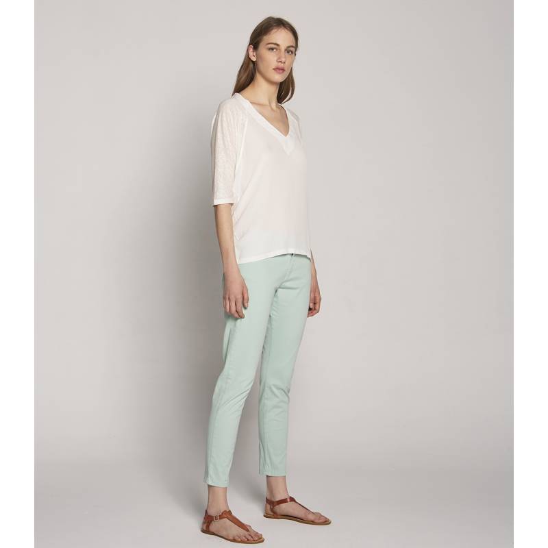 Twill Skinny Trousers