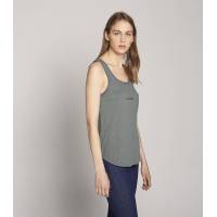 Slub Knit Printed Sleeveless T-shirt TCN