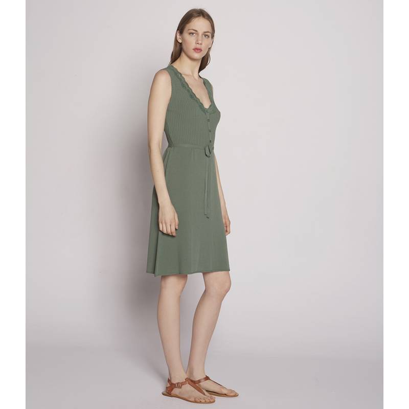 Tricot Viscose Dress