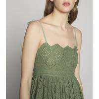 Embroidered Strap Dress TCN