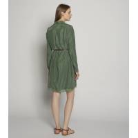 Belted Cupro Dress TCN