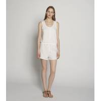 Slub Knit Short Jumpsuit TCN