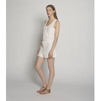 Slub Knit Short Jumpsuit TCN