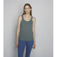 Slub Knit Sleeveless T-shirt TCN