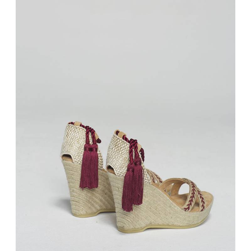 Wedge-heeled sandals