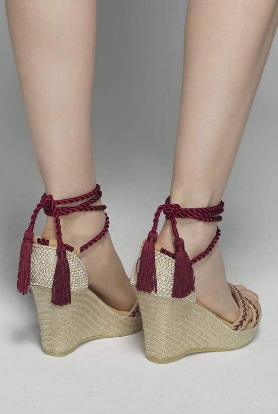 Wedge-heeled sandals