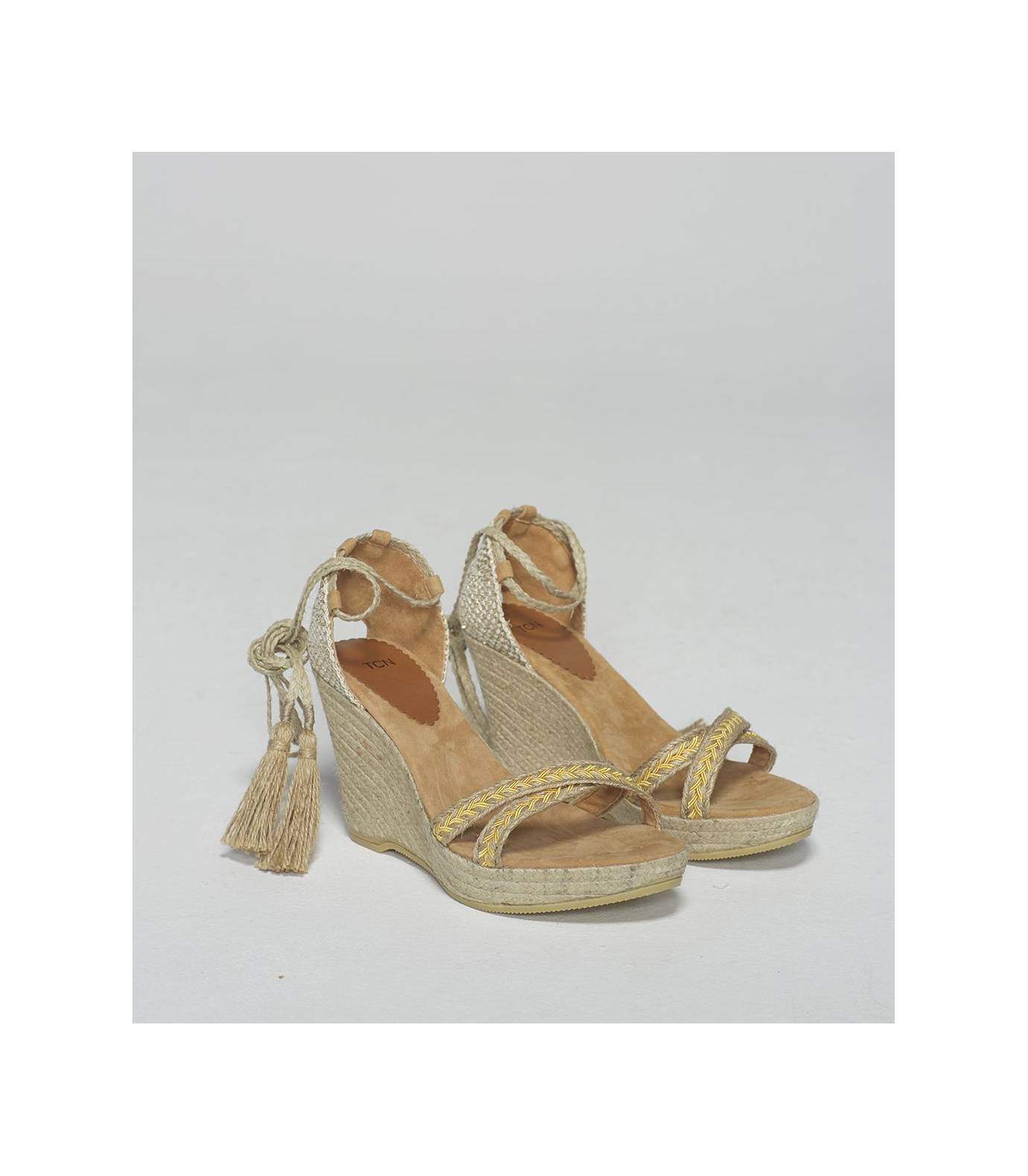 Wedge-heeled sandals TCN