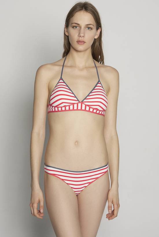 Navy Suplex Bikini Top