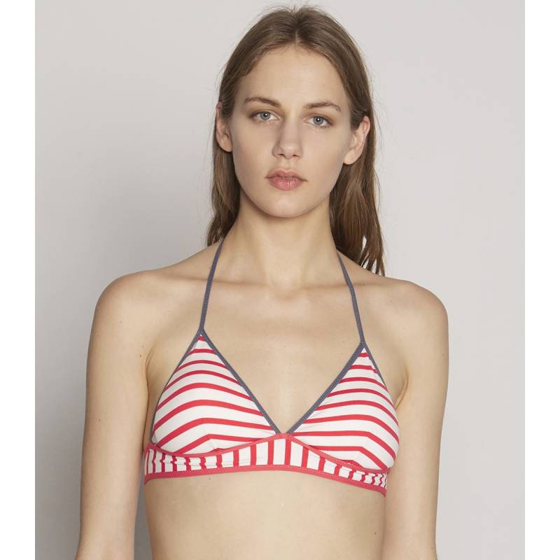 Navy Suplex Bikini Top